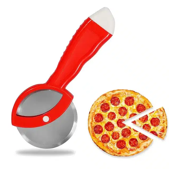 Stainless Steel Non-Slip Pizza Cutter, Assorted