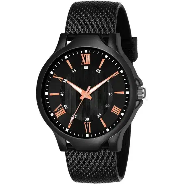 Analog Watch for Men (Black)