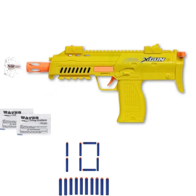 Toy Cloud Dual X-Shot Gel & Foam Dart Blaster Pistol