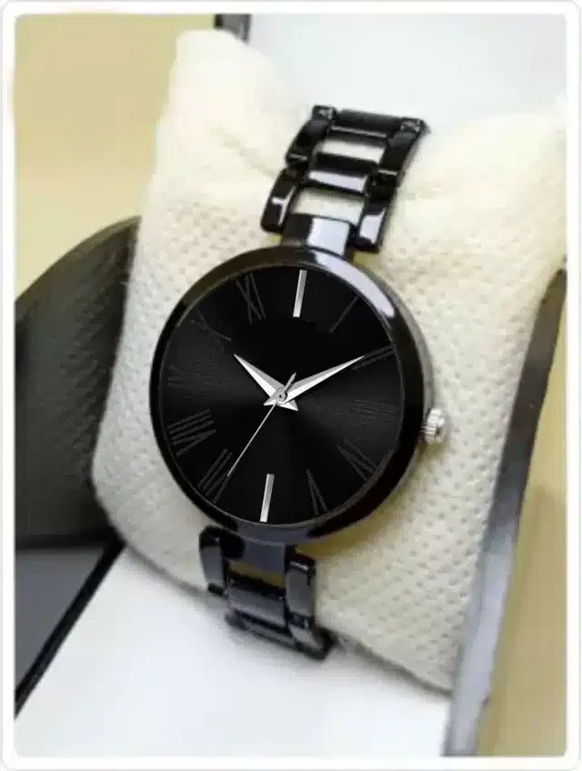 Analog Watches for Women (Black)