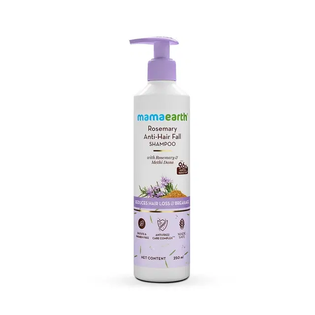 Mamaearth Rosemary Anti Hair Fall Shampoo With Rosemary 250 ml