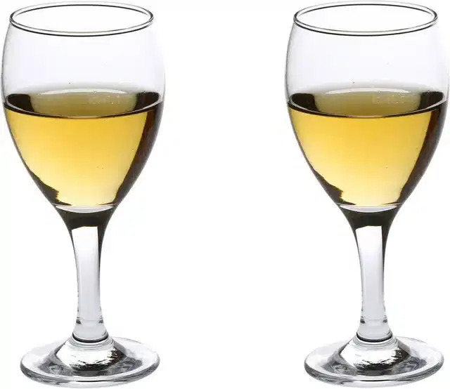 Liquor cum Cocktail Glasses, Transparent, 250 ml, Pack of 2