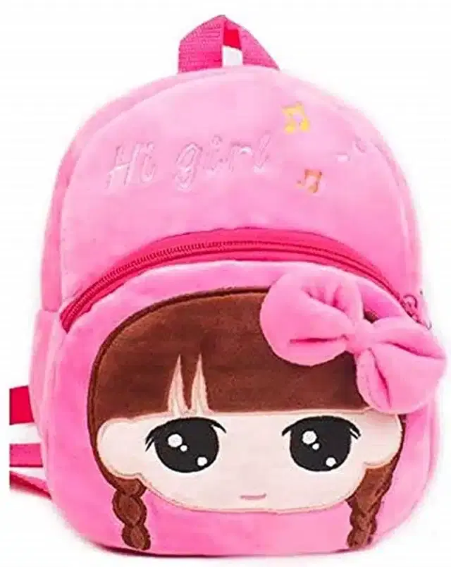 Soft Plus Kids School Bag, Multicolor, Pink