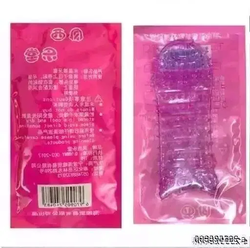 Crystal Dotted Reusable Condom for Men, Transparent, Pack of 1