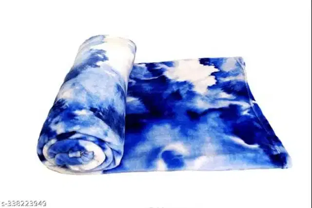 Microfiber Double Bed Blanket, Multicolor