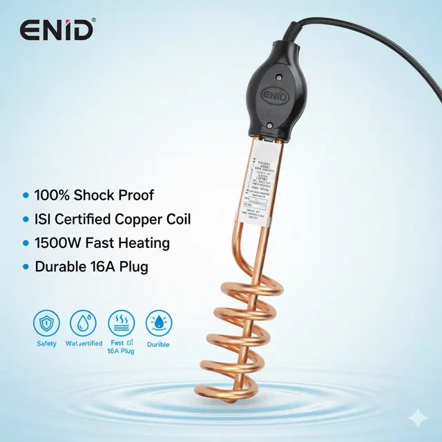 Copper Immersion Rod ,Multicolour, 1500 Watts