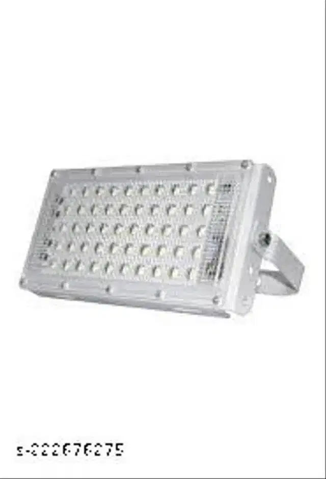 Remote Control Flood Light, White, 50 W