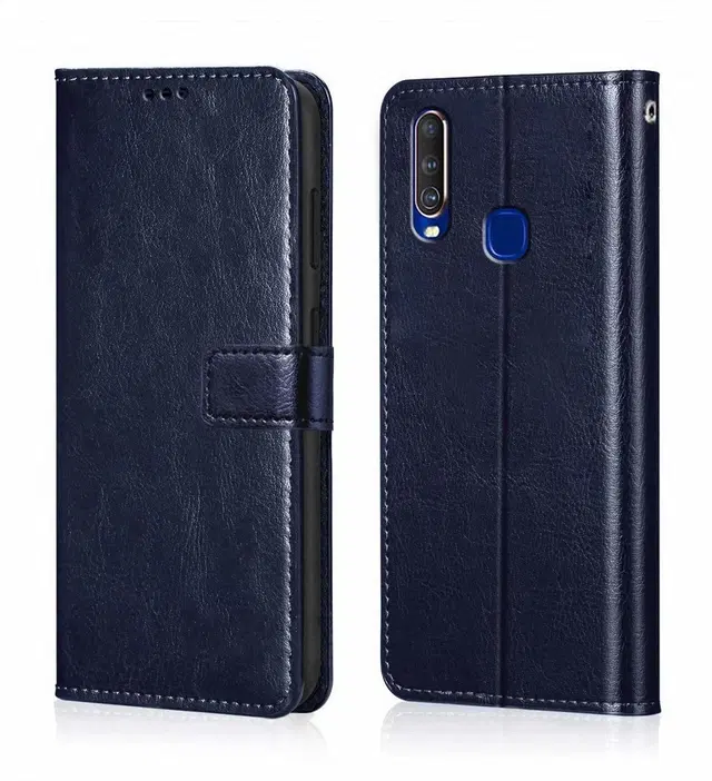 Flip Mobile Cover for Vivo Y15 - 1901, Multicolor
