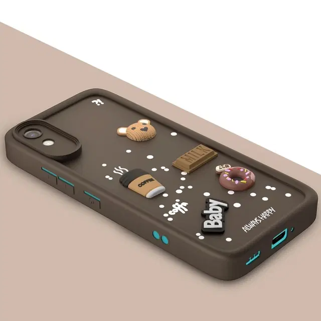 Silicone Mobile Back Cover for Redmi 9A / 9A Sport / 9i (Brown)