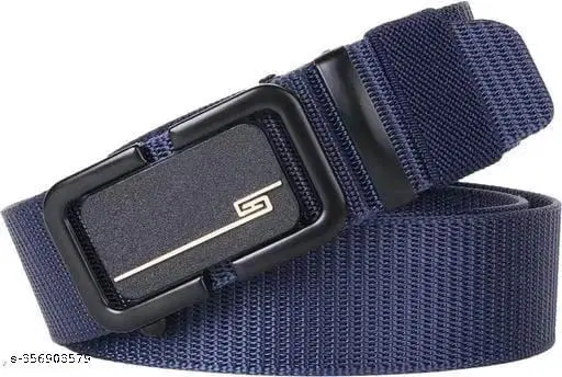 Canvas Belt for Men (Multicolor, 26)
