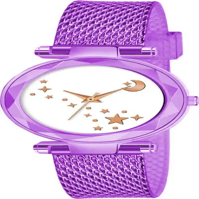 Women's Analog Watches, Pack of 1 (Purple)