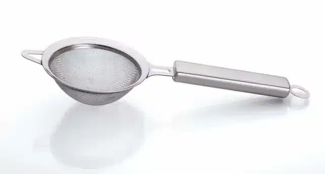 Stainless Steel Tea Strainer, Silver