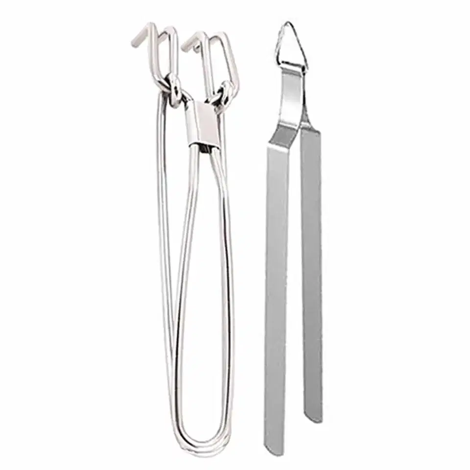 Oc9 Stainless Steel Utility Pakkad & Roti Chimta For Kitchen Tool Set