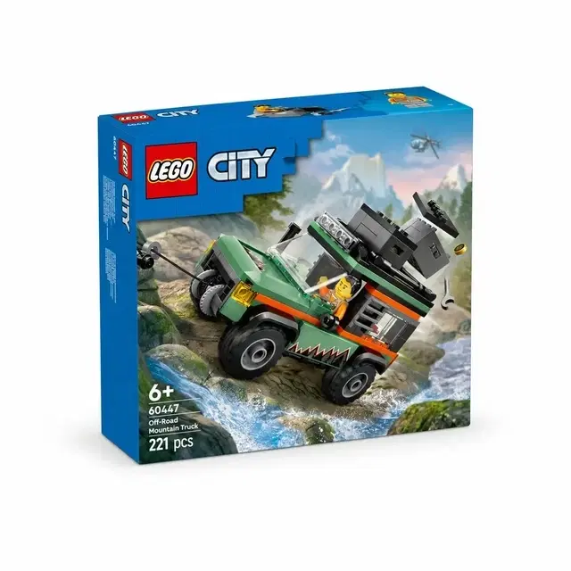 LEGO City Off-Road 4x4 Mountain Truck Adventure Toy 60447