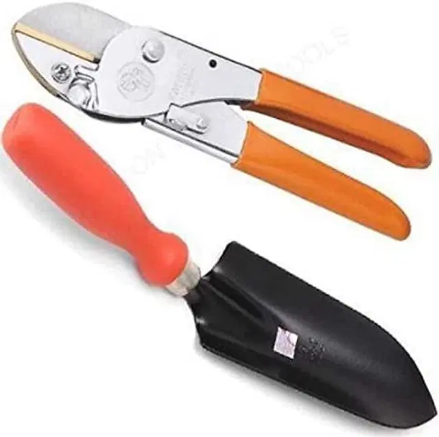 Gardening Tools Set, Orange, Set of 2