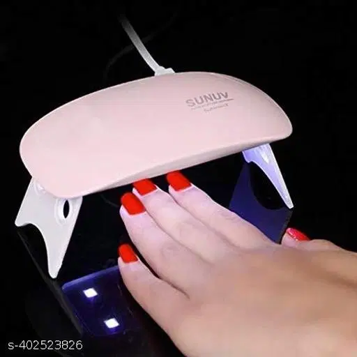 Plastic Nail Polish UV Sun Dryer Mini LED Lamp, Multicolor, 6 W