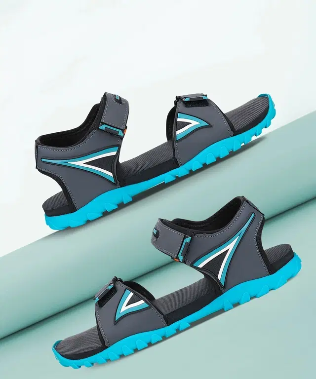 Sports Sandals for Men (Sky Blue, IND-6)