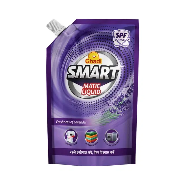 Ghadi Smart Matic Liquid Detergent 2 L