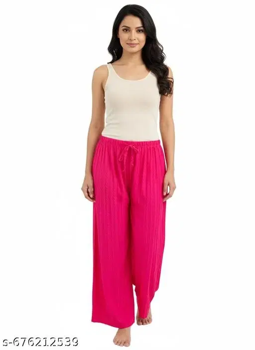 Palazzos for Women (Pink, S)