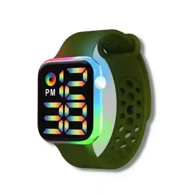 Digital Watch for Kids (Green)