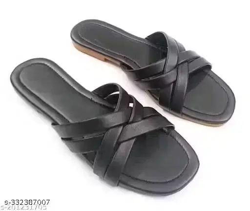 Flats for Women, Black (5)