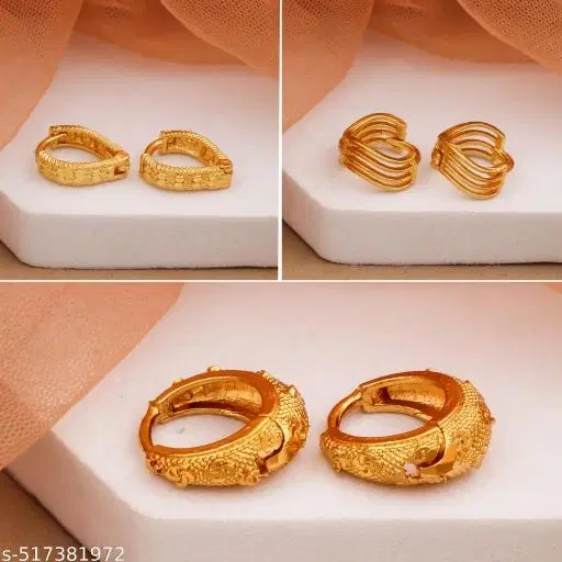 Combo Of Earrings/Studs/Bali For Women'S/Girls