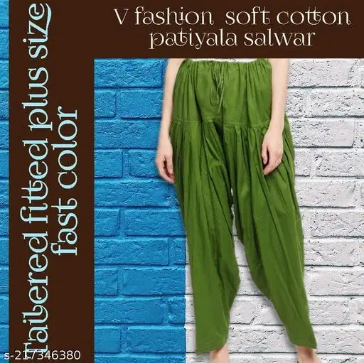 Salwars for Women (Green, 28)