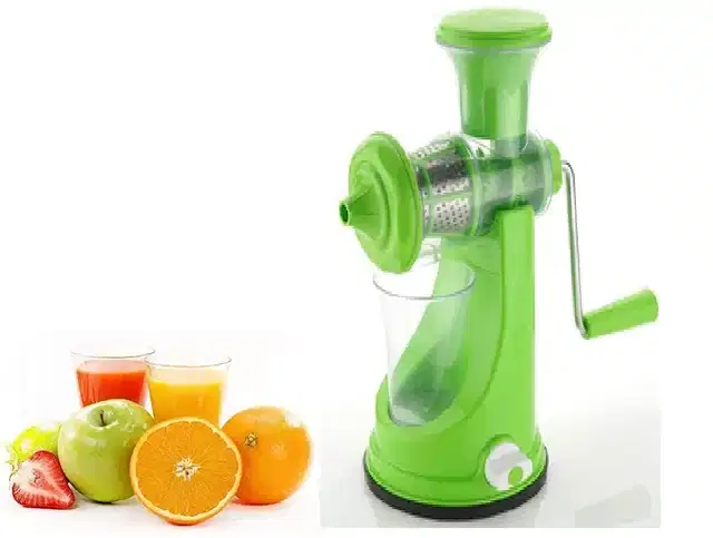 Plastic Manual Juicer, Green