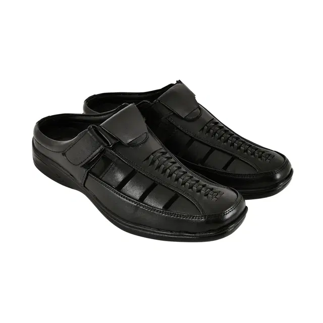 Slip On Clogs for Men (Black, 6)