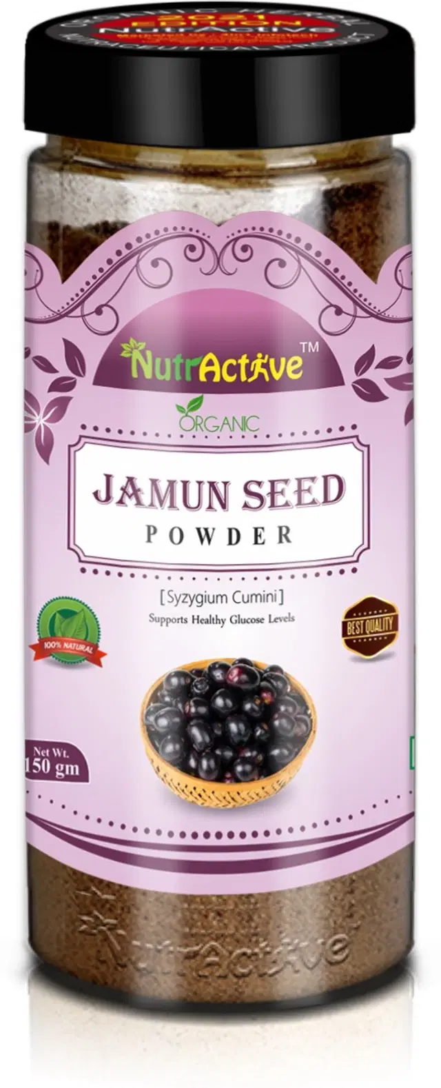 NutrActive Jamun Seeds Powder, 150 g