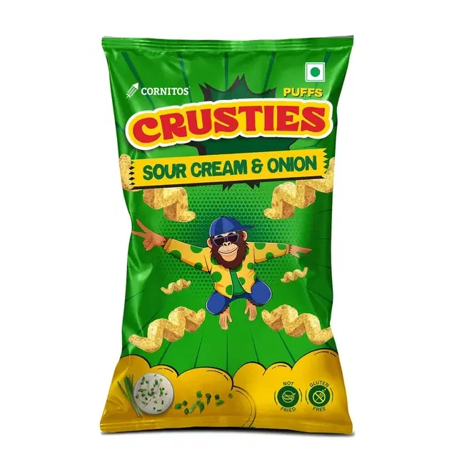 Cornitos Crusties Sour Cream & Onion 50 g