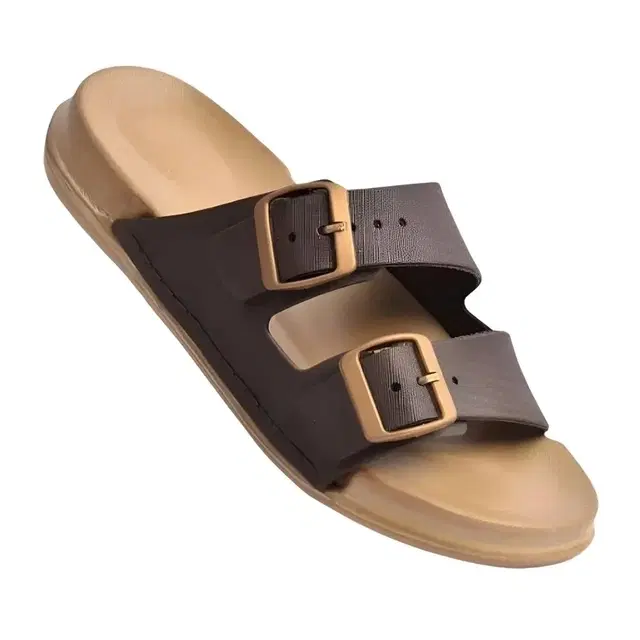 EVA Flipflops for Men (Brown, 6)