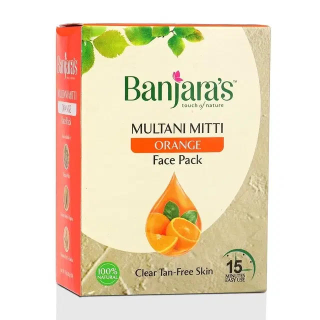 Banjara's Multani Mitti Orange Face Pack 100 g