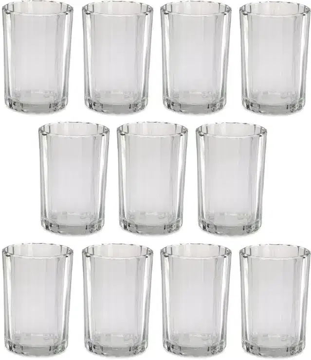 Liquor cum Cocktail Glasses, Transparent, 200 ml, Pack of 11