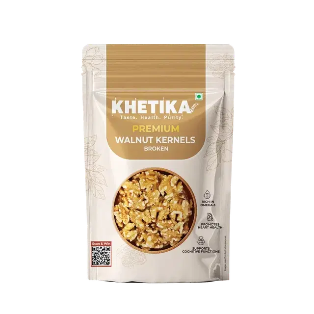 Khetika Premium Walnut Broken 200 g