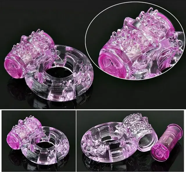 Penis Vibrator Ring for Men, Pink