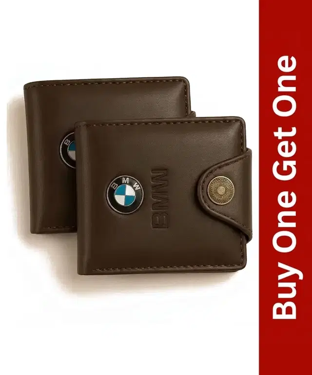 Wallet for Men, Buy 1 Get 1, Dark Brown, Everyday Use, Easy Carry