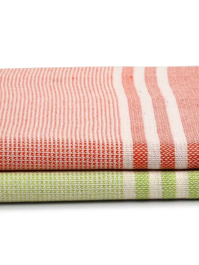 Cotton High Absorbent Bath Towels, Multicolor, Pack of 2