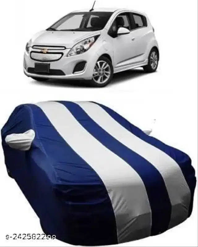 Taffeta Waterproof Car Cover for Chevrolet Spark, Multicolor