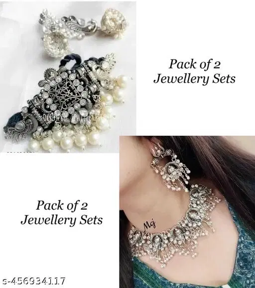 Combo Oxidised Jewellery Set