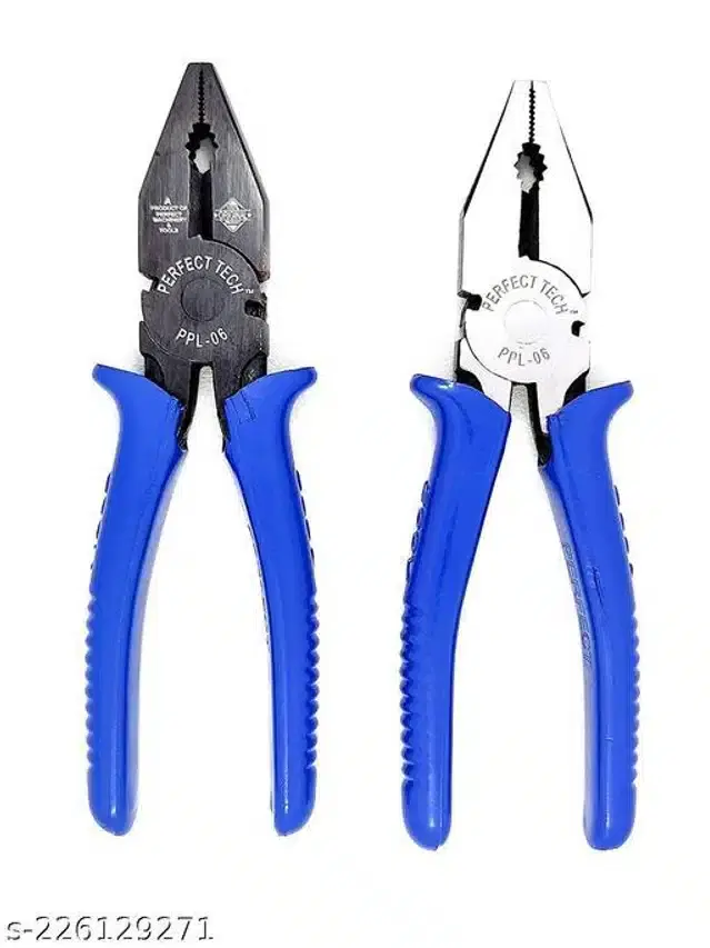 Combination Plier, Pack of 2, Blue