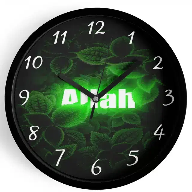 Analog Wall Clock, Multicolor, 7 inches