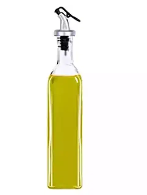 Oil Dispenser Bottle For Kitchen Glass Clear, 1 L, Pack Of 1, R-084
