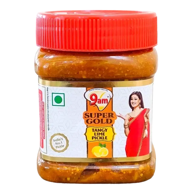 9 Am Super Gold Lime Pickle 200 g