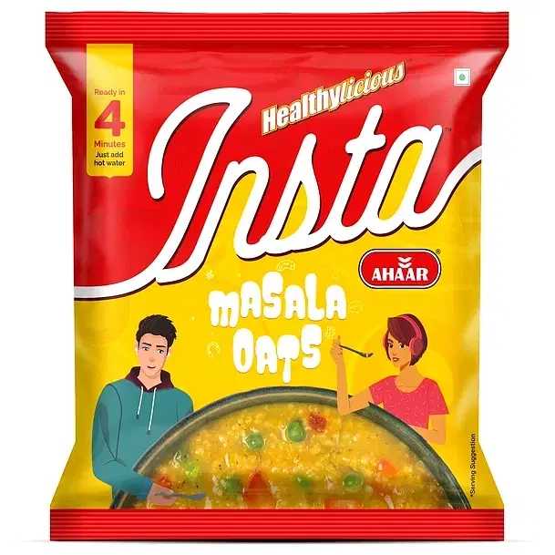Insta Ahaar Masala Oats 38 g (Pouch)
