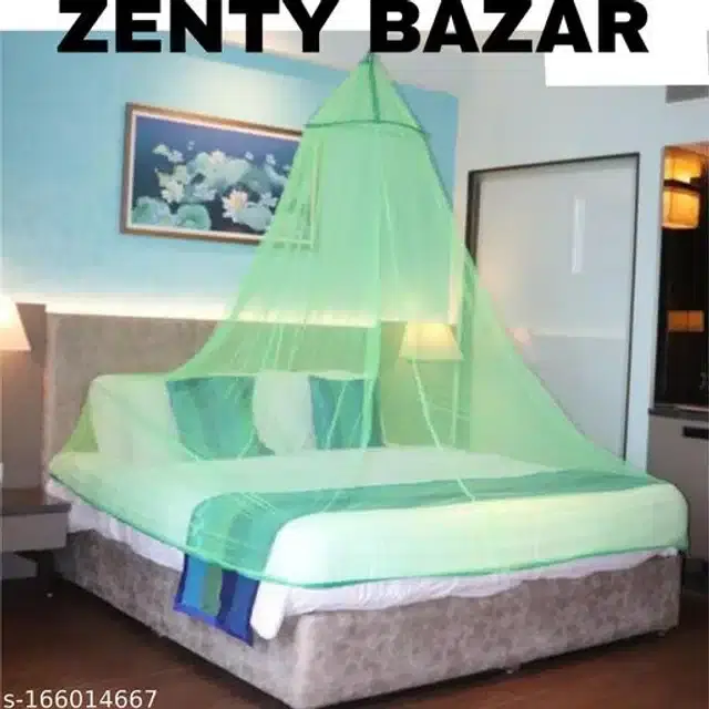 Mosquito Net for Home, Green, 6.5x6.5 feet