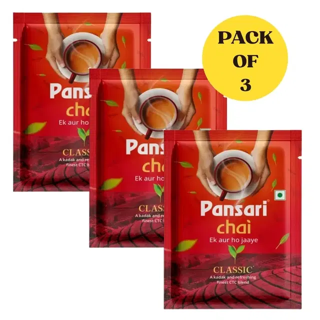 Pansari Chai Classic 3X14 g (Pack of 3)