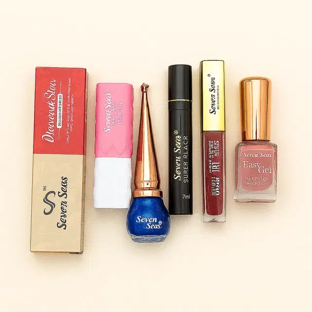 Seven Seas Chic Set 6-in-1 Makeup Essentials (Pack Of 6)