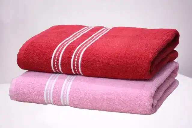 Bath Towel, 27x54 inches, Pack of 2, Multicolor