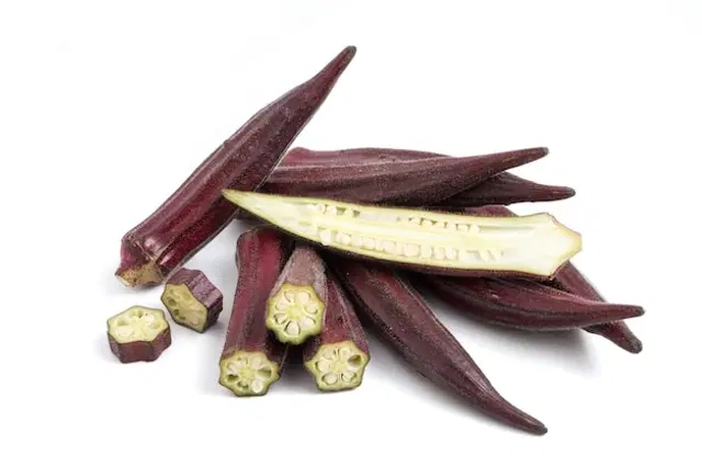 Jignisha Seeds Red Bhindi Seeds, Red, Pack of 15